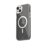 Moshi iPhone 15 Plus -suojakuori iGlaze MagSafe Luna Silver