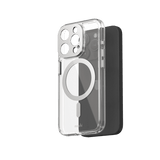 Moshi iPhone 15 Pro -suojakuori iGlaze MagSafe Luna Silver