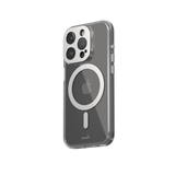 Moshi iPhone 15 Pro -suojakuori iGlaze MagSafe Luna Silver
