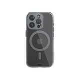 Moshi iPhone 15 Pro -suojakuori iGlaze MagSafe Meteorite Gray