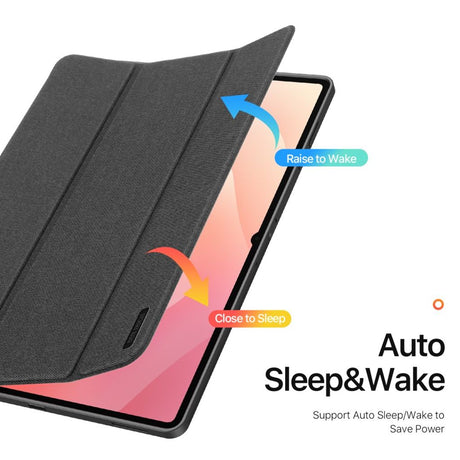 Dux Ducis Samsung Galaxy Tab S11 Ultra/S12 Ultra Kotelo DOMO Series Musta