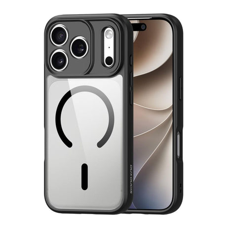 Dux Ducis iPhone 17 Pro Max/iPhone 18 Pro Max Kuori Aimo Series MagSafe Musta