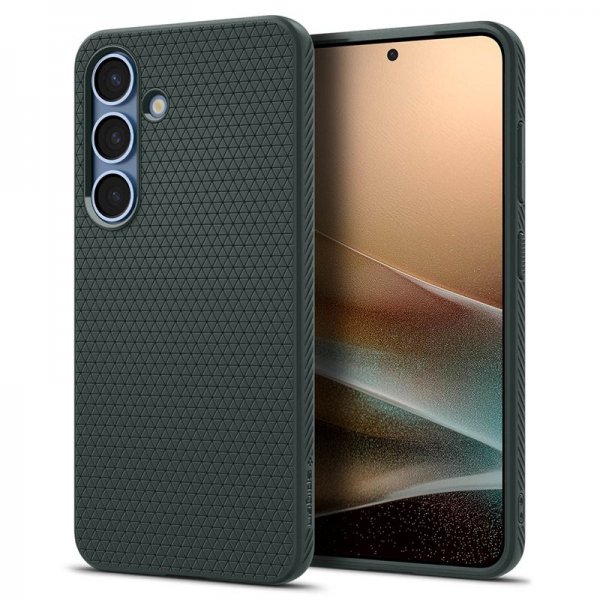 Spigen Samsung Galaxy S25 Kuori Liquid Air Abyss Green