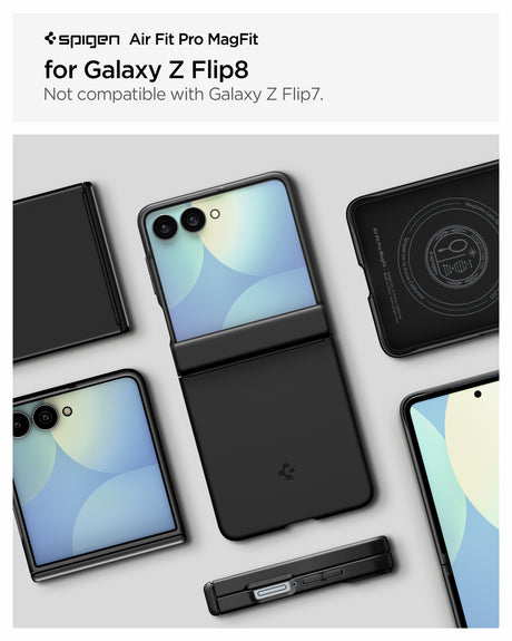 Spigen Samsung Galaxy Z Flip 8 Skal Air Fit Pro MagFit Svart