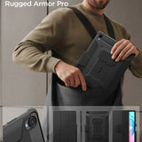 Spigen Samsung Galaxy Tab S12 Plus Kotelo Rugged Armor Pro Musta