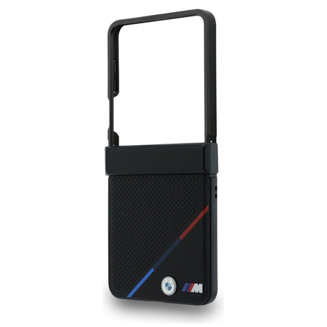 BMW Samsung Galaxy Z Flip 8 Kuori Tricolor Stripe Musta