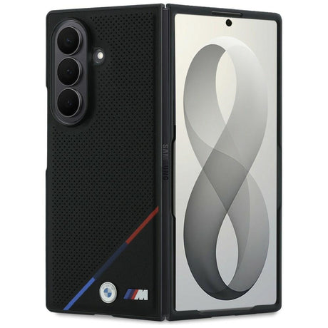 BMW Samsung Galaxy Z Fold 8 Ultra Kuori Tricolor Stripe Musta