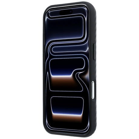 BMW iPhone 18 Pro Kuori M Carbon Metal Logo Musta