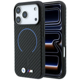 BMW iPhone 17 Pro Max/iPhone 18 Pro Max Kuori M Carbon Printed Ring Musta
