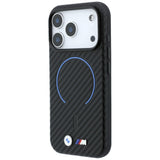 BMW iPhone 17 Pro Max/iPhone 18 Pro Max Kuori M Carbon Printed Ring Musta