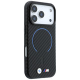 BMW iPhone 17 Pro Max/iPhone 18 Pro Max Kuori M Carbon Printed Ring Musta