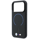 BMW iPhone 17 Pro Max/iPhone 18 Pro Max Kuori M Carbon Printed Ring Musta
