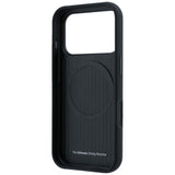 BMW iPhone 17 Pro Max/iPhone 18 Pro Max Kuori M Quadrille Kevlar Metal Logo Musta