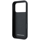 BMW iPhone 17 Pro/iPhone 18 Pro Kuori M Quadrille Kevlar Kolmiväriset raidat Musta