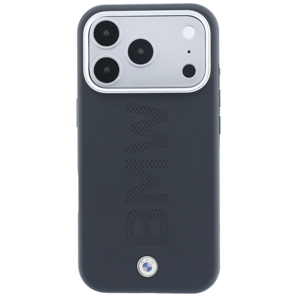 BMW iPhone 17 Pro/iPhone 18 Pro Kuori Centered Deboss Harmaa