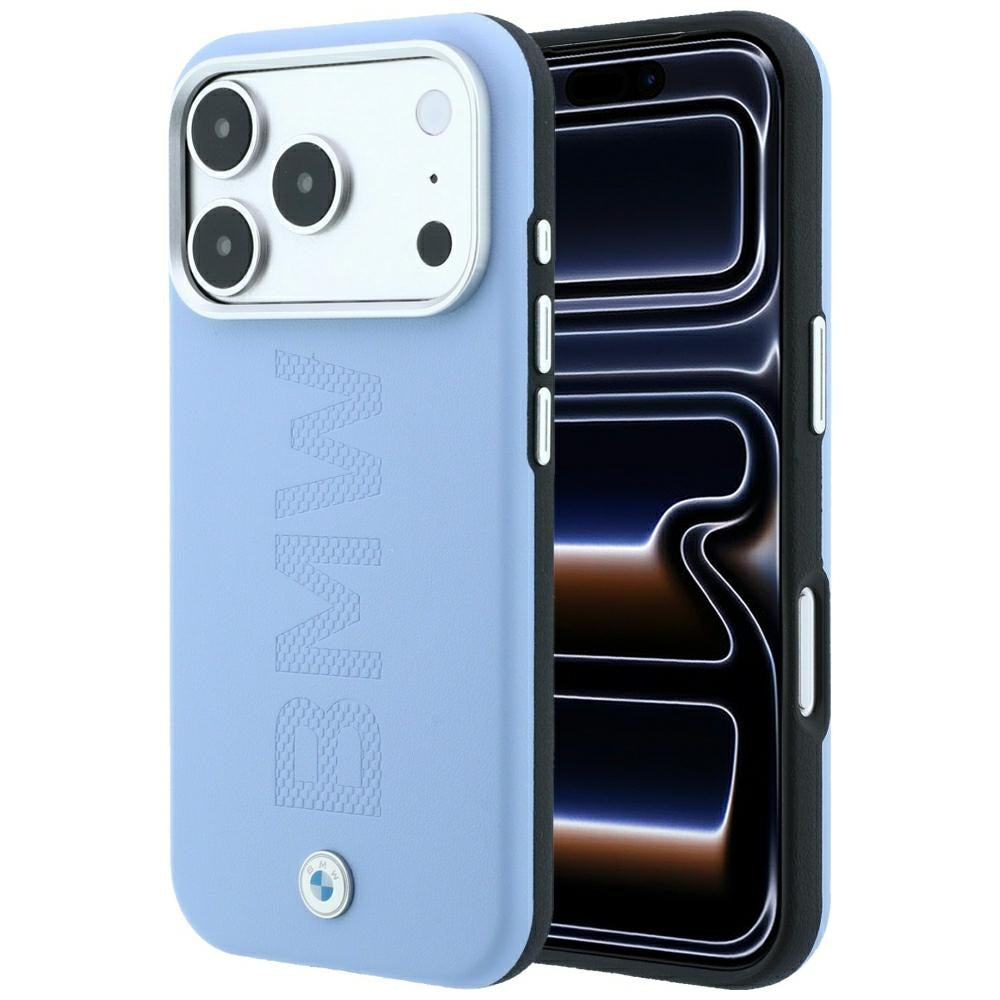 BMW iPhone 17 Pro/iPhone 18 Pro Kuori Keskitetty Upotus Sininen