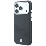 BMW iPhone 17 Pro Max/iPhone 18 Pro Max Kuori Inclined Deboss Harmaa