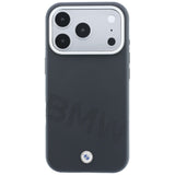 BMW iPhone 17 Pro Max/iPhone 18 Pro Max Kuori Inclined Deboss Harmaa