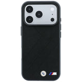 BMW iPhone 17 Pro/iPhone 18 Pro Kuori M Tire Track Musta