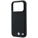 BMW iPhone 17 Pro Max/iPhone 18 Pro Max Kuori M Tire Track Musta