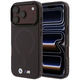 BMW iPhone 17 Pro Max/iPhone 18 Pro Max Kuori M Frosted Metal Logo Burgundy