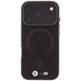 BMW iPhone 17 Pro Max/iPhone 18 Pro Max Kuori M Frosted Metal Logo Burgundy