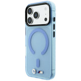 BMW iPhone 17 Pro Max/iPhone 18 Pro Max Kuori M Frosted Metal Logo Sininen