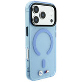 BMW iPhone 17 Pro Max/iPhone 18 Pro Max Kuori M Frosted Metal Logo Sininen