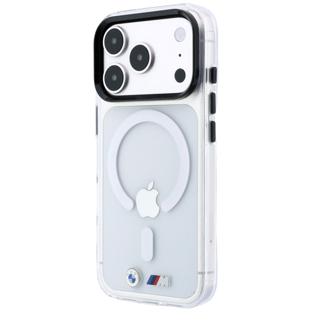 BMW iPhone 17 Pro/iPhone 18 Pro Kuori M Kiiltävä metallilogo Kirkas