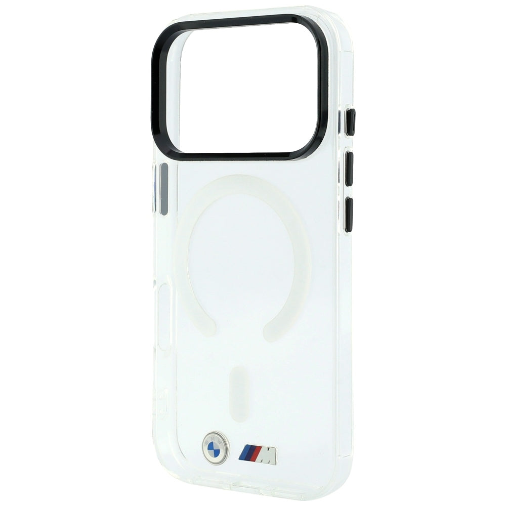 BMW iPhone 17 Pro/iPhone 18 Pro Kuori M Kiiltävä metallilogo Kirkas