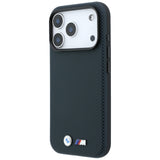 BMW iPhone 17 Pro/iPhone 18 Pro Kuori M Quadrille Kevlar Metallilogo Laivastonsininen