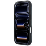 BMW iPhone 17 Pro/iPhone 18 Pro Kuori M Quadrille Kevlar Metallilogo Laivastonsininen