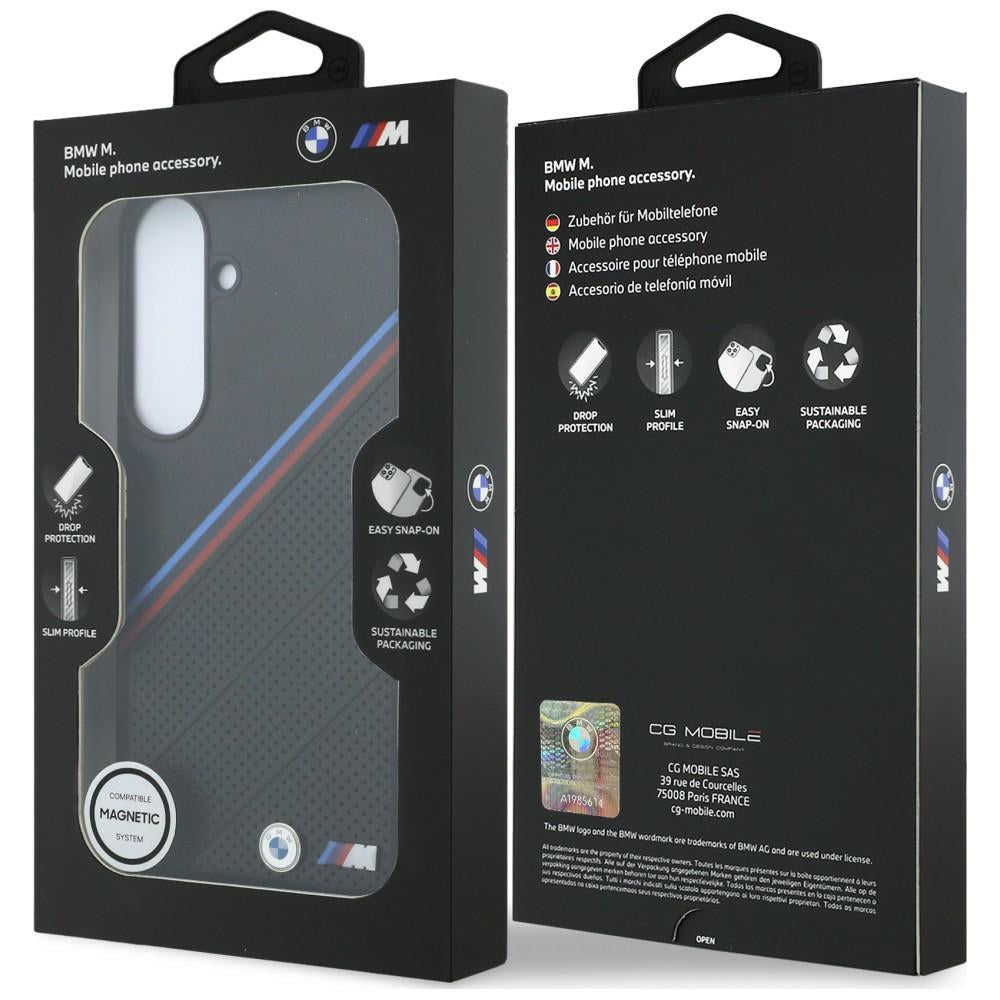 BMW Samsung Galaxy S26 FE Kuori Metal Logo MagSafe Musta