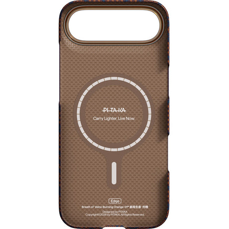 Pitaka iPhone Air Kuori Edge MagSafe Burning Oranssi