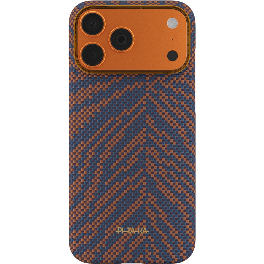 Pitaka iPhone 17 Pro Max Kuori Edge MagSafe Burning Oranssi