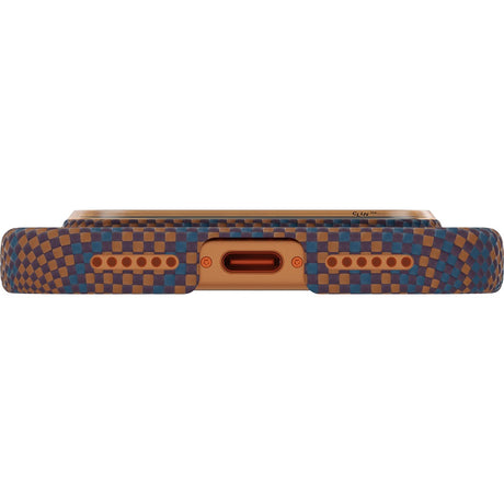 Pitaka iPhone 17 Pro Max Kuori Edge MagSafe Burning Oranssi