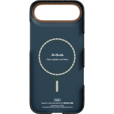 Pitaka iPhone Air Kuori Edge MagSafe Dive Green