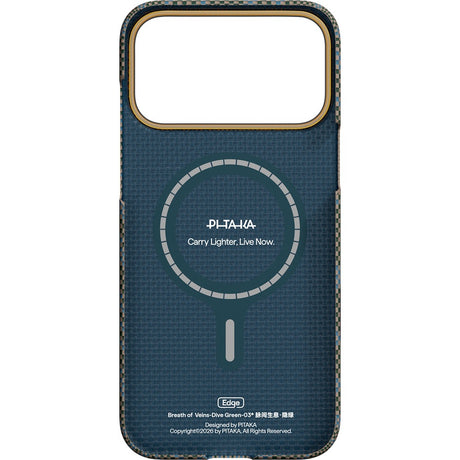 Pitaka iPhone 17 Pro Kuori Edge MagSafe Dive Green