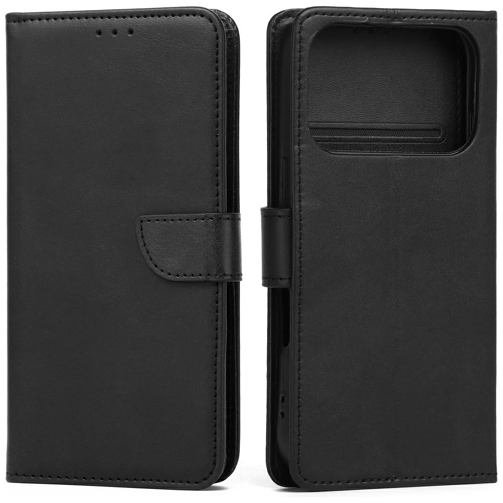 Beline iPhone 18 Pro Max Kotelo Book Musta