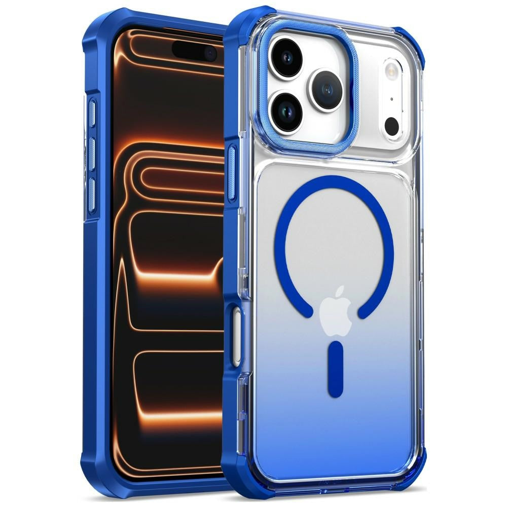 Beline iPhone 18 Pro Max Kuori MagRing Sininen