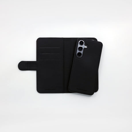 MobileFriend Samsung Galaxy S24/S25 Kotelo Magneettinen Musta