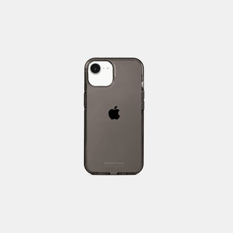 MobileFriend iPhone 13/14/15/16e/17e Kuori Seethrough Musta