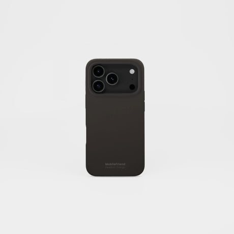 MobileFriend iPhone 17 Pro Skal Silikon Svart
