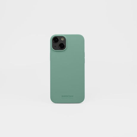 MobileFriend iPhone 12 Mini/13 Mini Skal Silikon Cozy Green