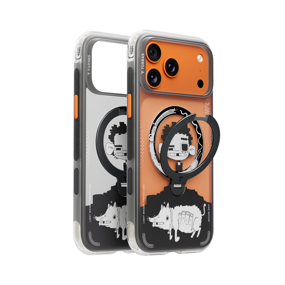 Torras iPhone 17 Pro Max Kuori Ostand Q3 Air Gawx Dawnbreak Guard