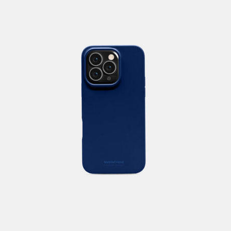 MobileFriend iPhone 16 Pro Max Skal Silikon Navy Blue