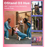 Torras iPhone 17 Pro Max Kuori Ostand O3 Hue Blush Pink