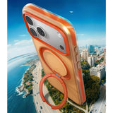 Torras iPhone 17 Pro Max Kuori Ostand O3 Hue Golden Citrus
