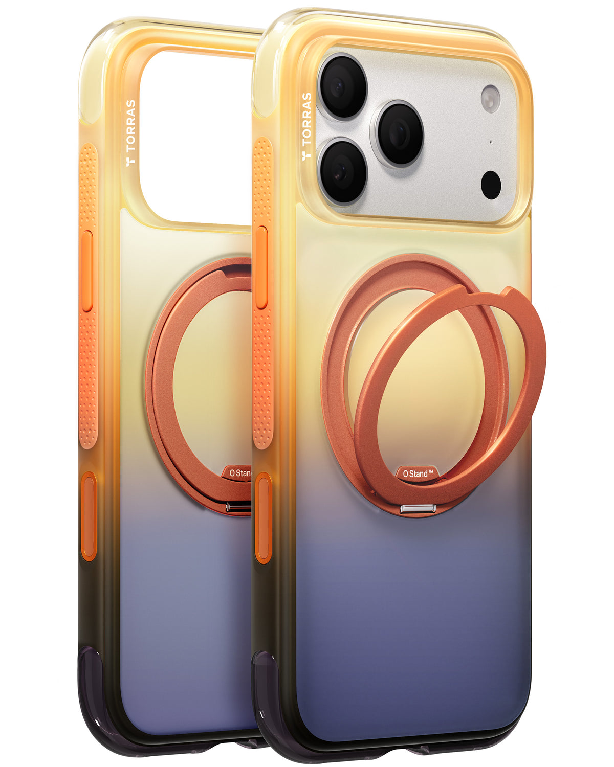 Torras iPhone 18 Pro Kuori Ostand O3 Air Gradient Arizona Glow