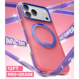 Torras iPhone 17 Pro Kuori Ostand O3 Hue Blush Pink